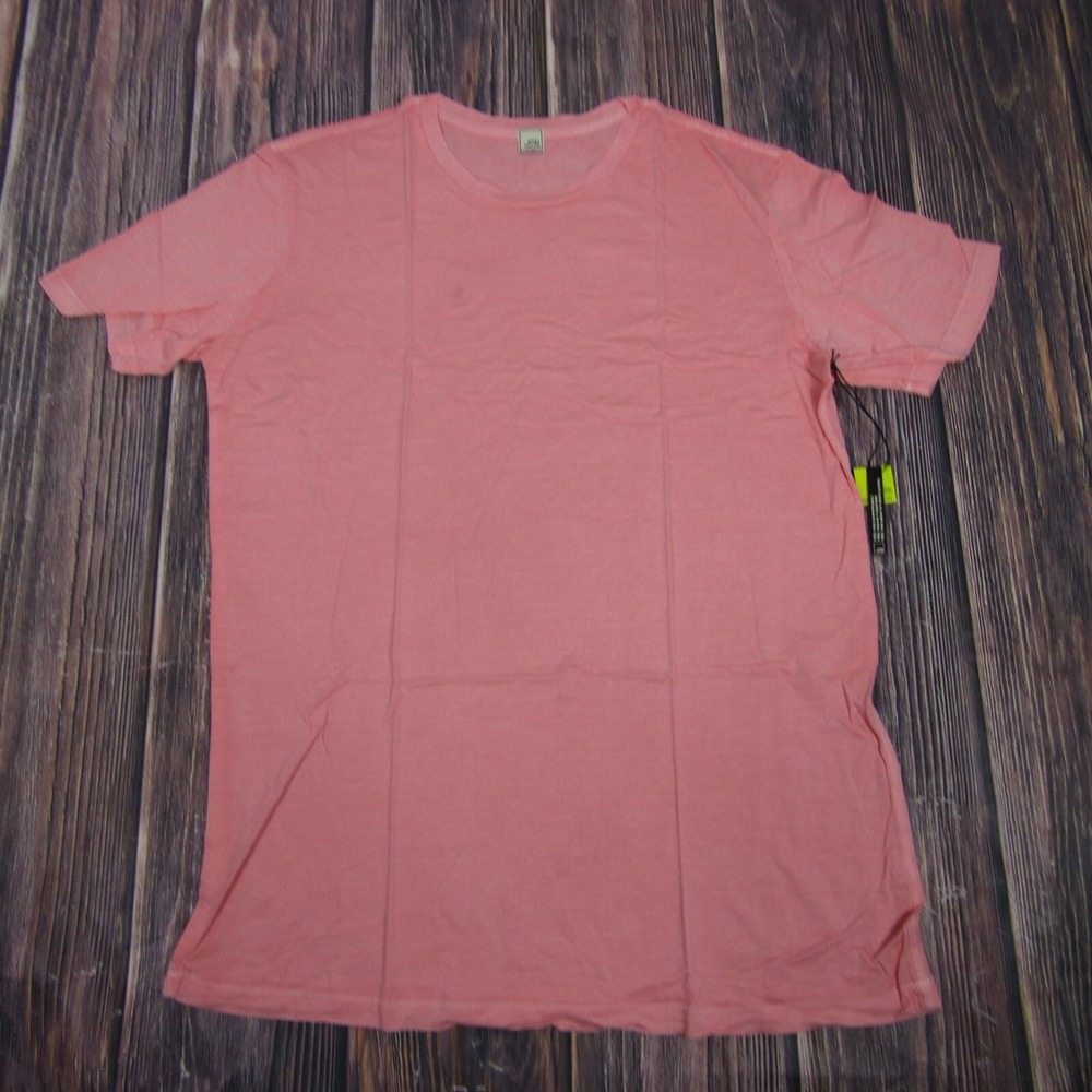 Swet Tailor NEW NWT Mens‎ 2XL Pink Short Sleeve Tee T Shirt